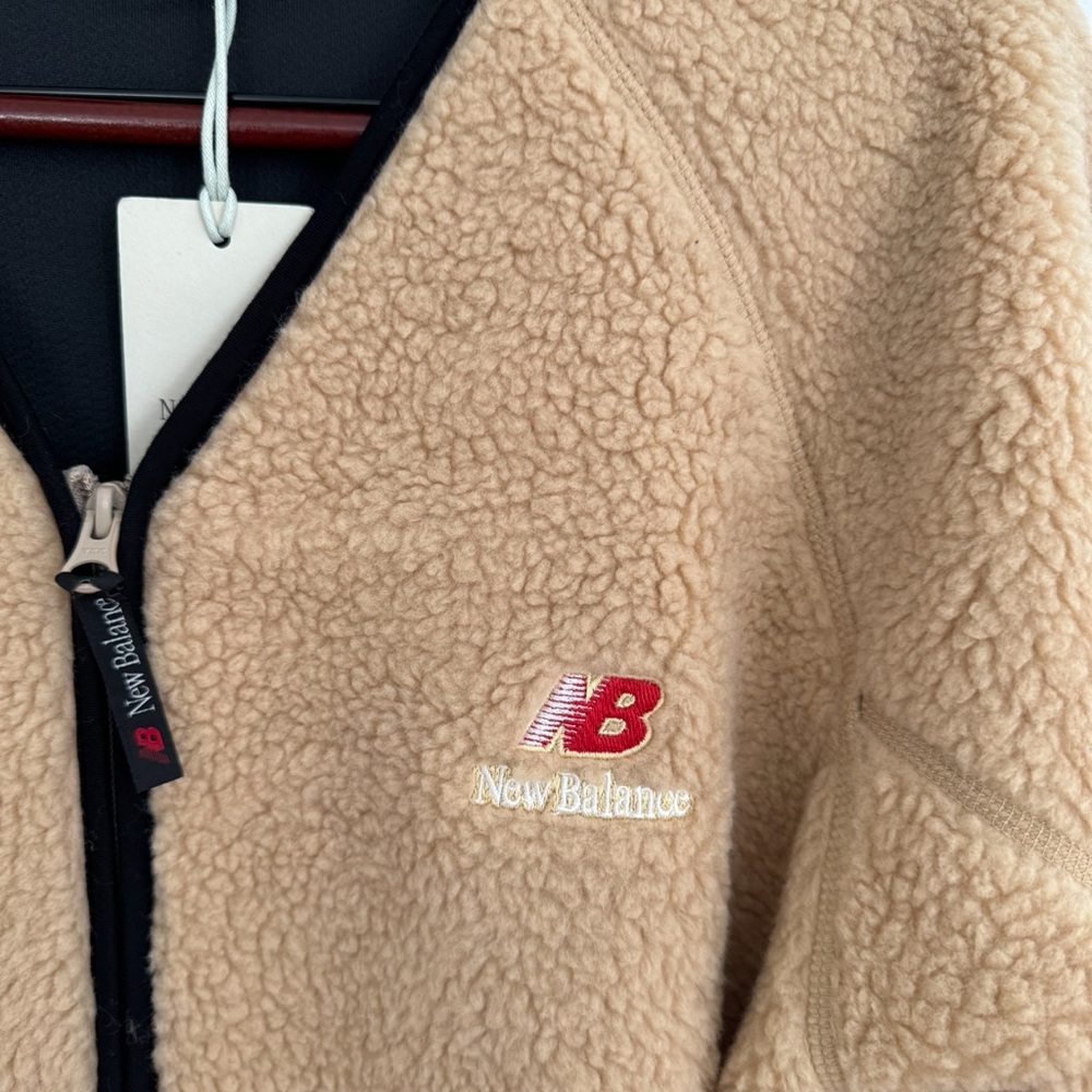 New Balance Tan Fleece Jacket - Picture 5 of 8
